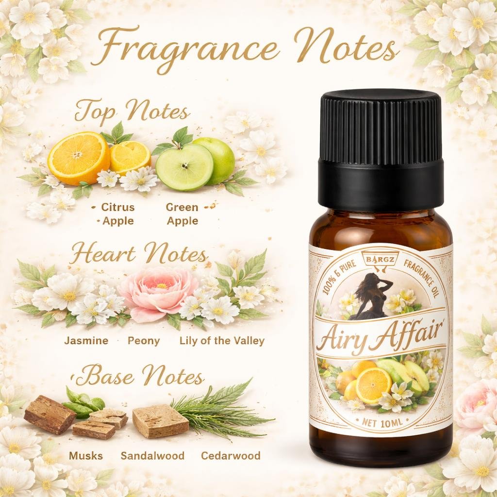 Bargz Airy Affair Fragrance Oil (Inspired by Burberry Summer (various limited-edition seasonal flankers by Burberry))
