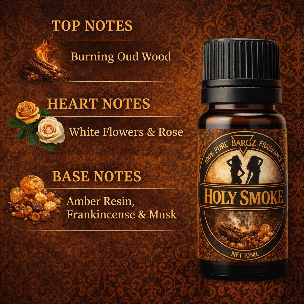 Bargz Holy Smoke Fragrance Oil