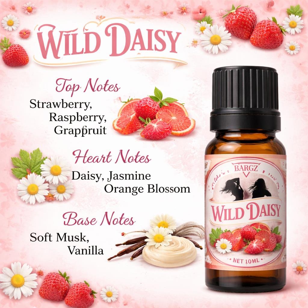Bargz Wild Daisy Fragrance Oil (Inspired by Marc Jacobs Daisy Sorbet)