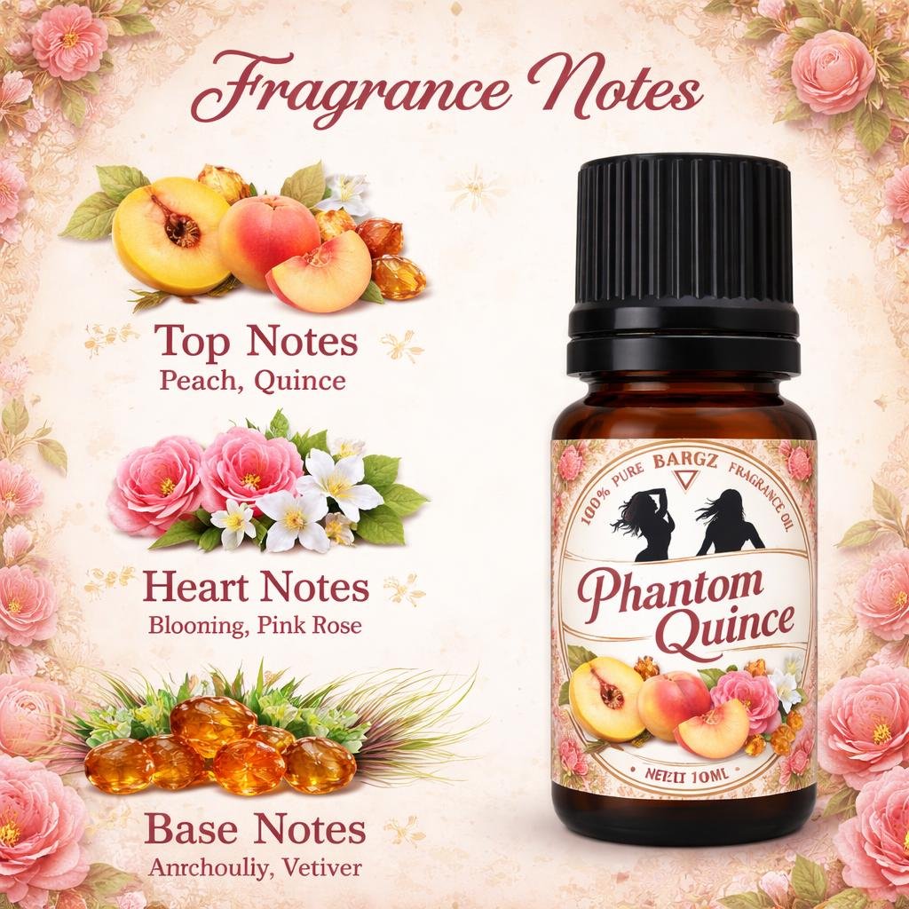 Bargz Phantom Quince Fragrance Oil (Inspired by My Burberry Black by Burberry)