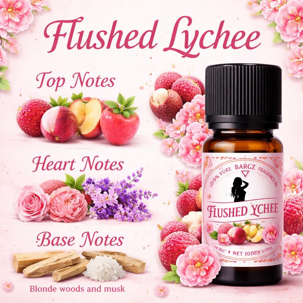 Bargz Flushed Lychee Fragrance Oil (Inspired by My Burberry Blush by Burberry)