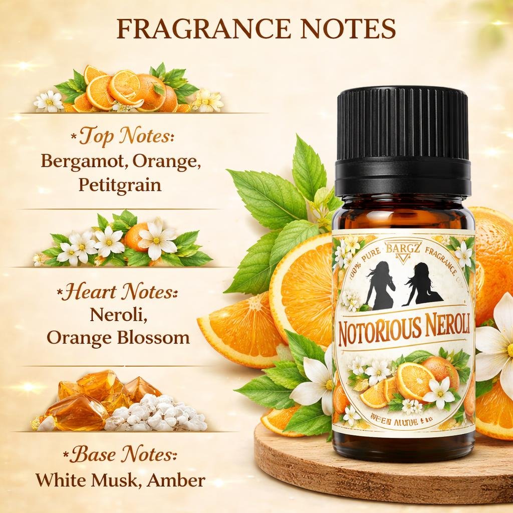 Bargz Notorious Neroli Fragrance Oil
