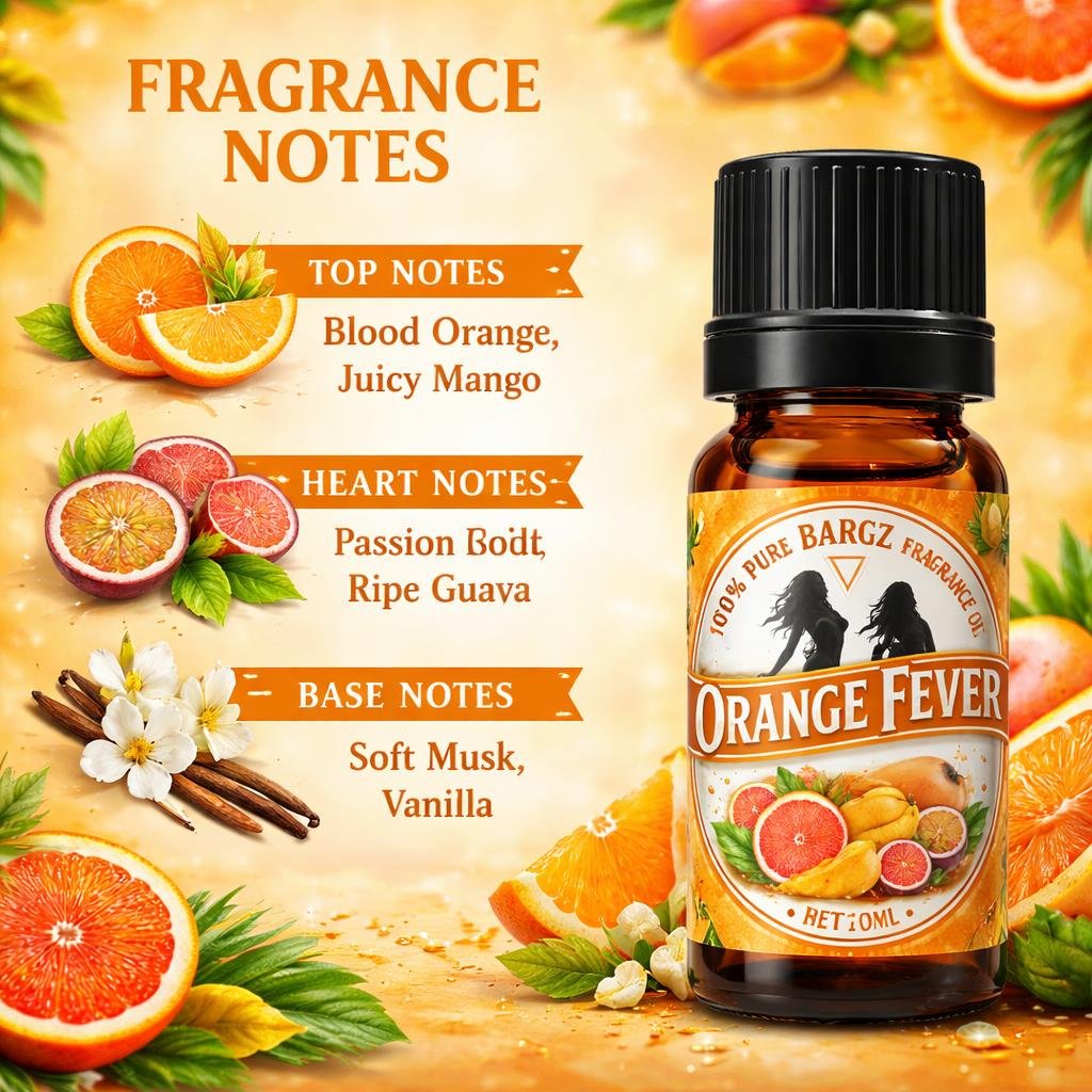 Bargz Orange Fever Fragrance Oil