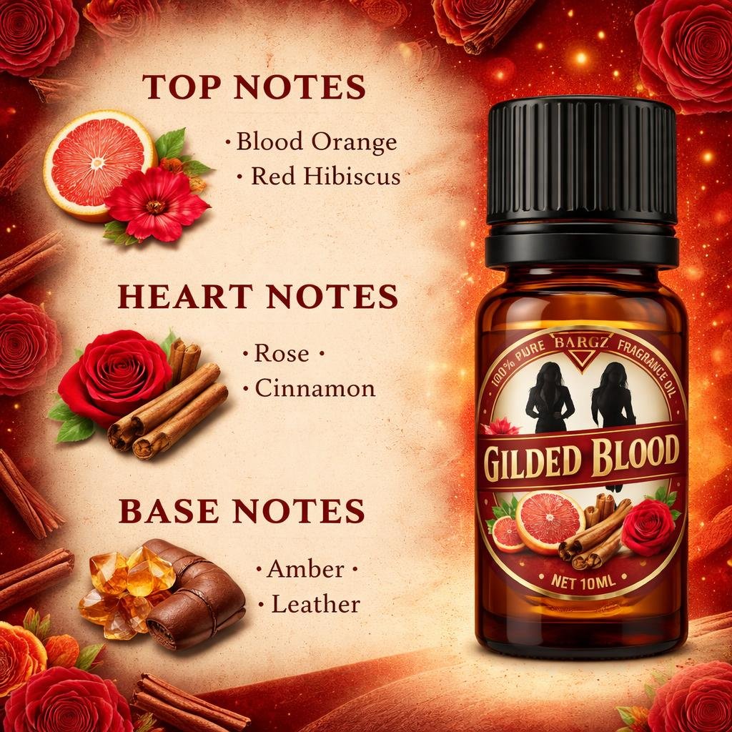 Bargz Gilded Blood Fragrance Oil (Inspired by Paco Rabanne 1 Million Intense (2012))