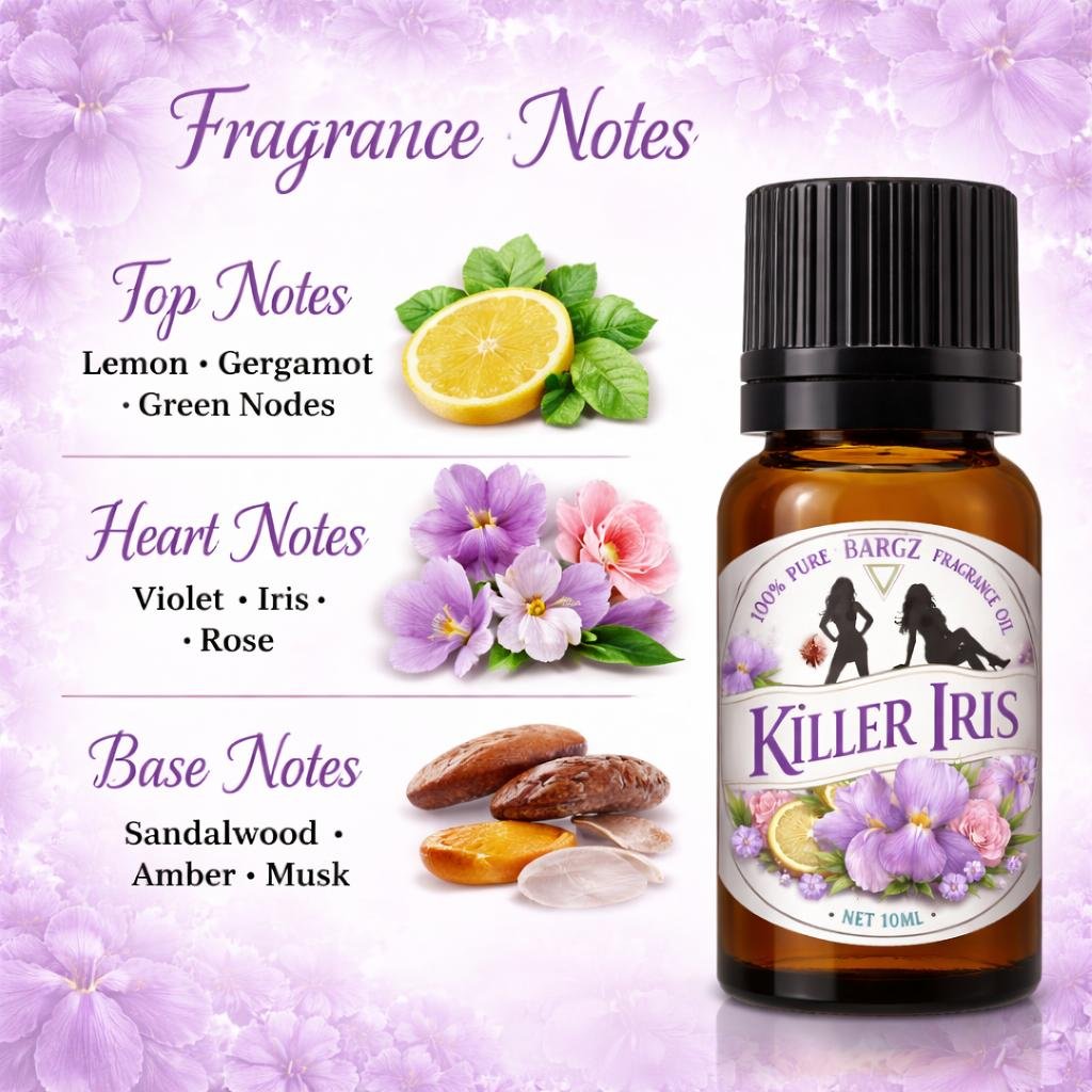 Bargz Killer Iris Fragrance Oil (Inspired by Versace V/S Versace (2000))