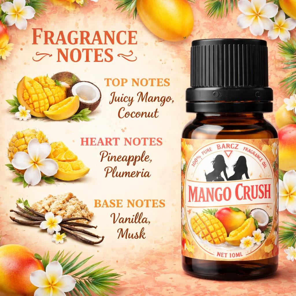 Bargz Mango Crush Fragrance Oil