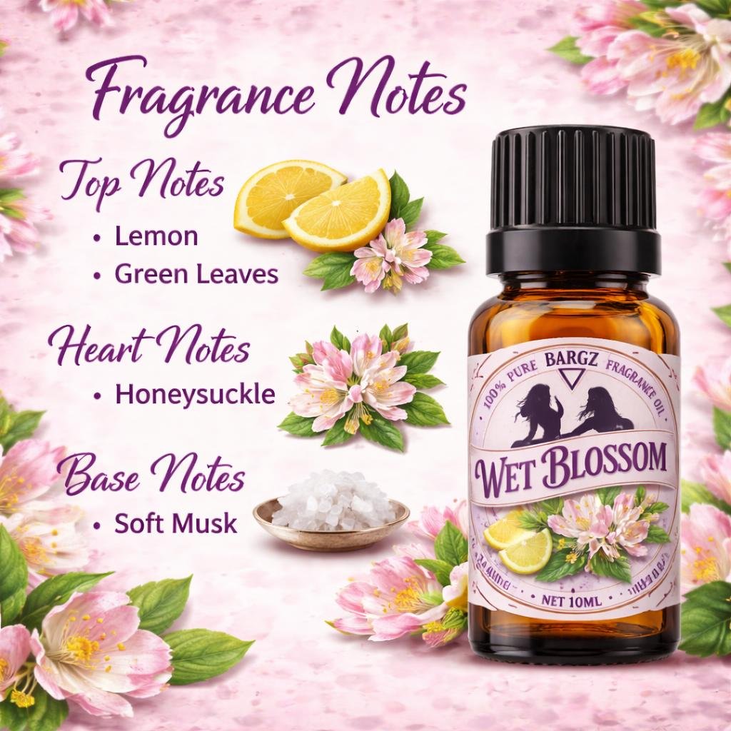 Bargz Wet Blossom Fragrance Oil