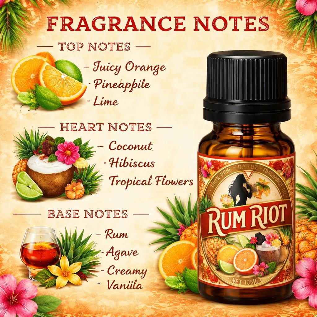 Bargz Rum Riot Fragrance Oil