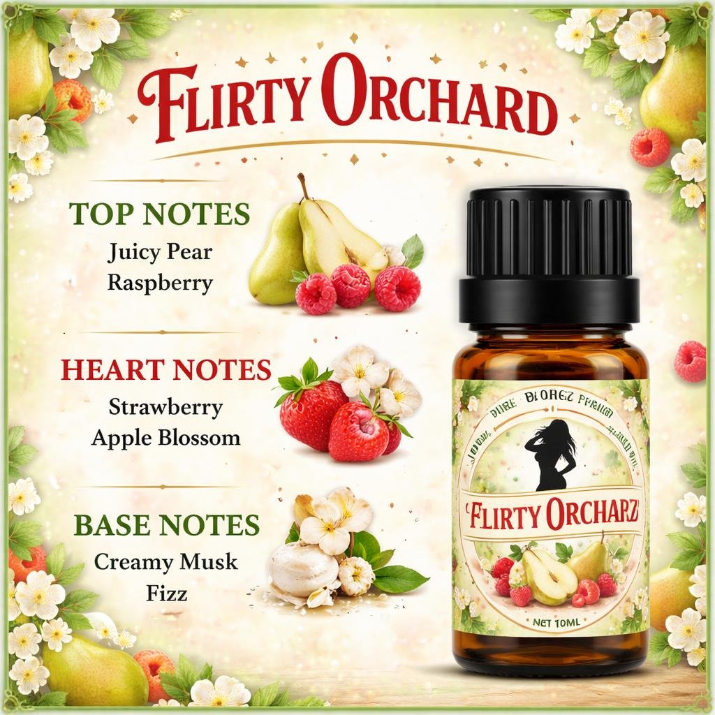 Bargz Flirty Orchard Fragrance Oil