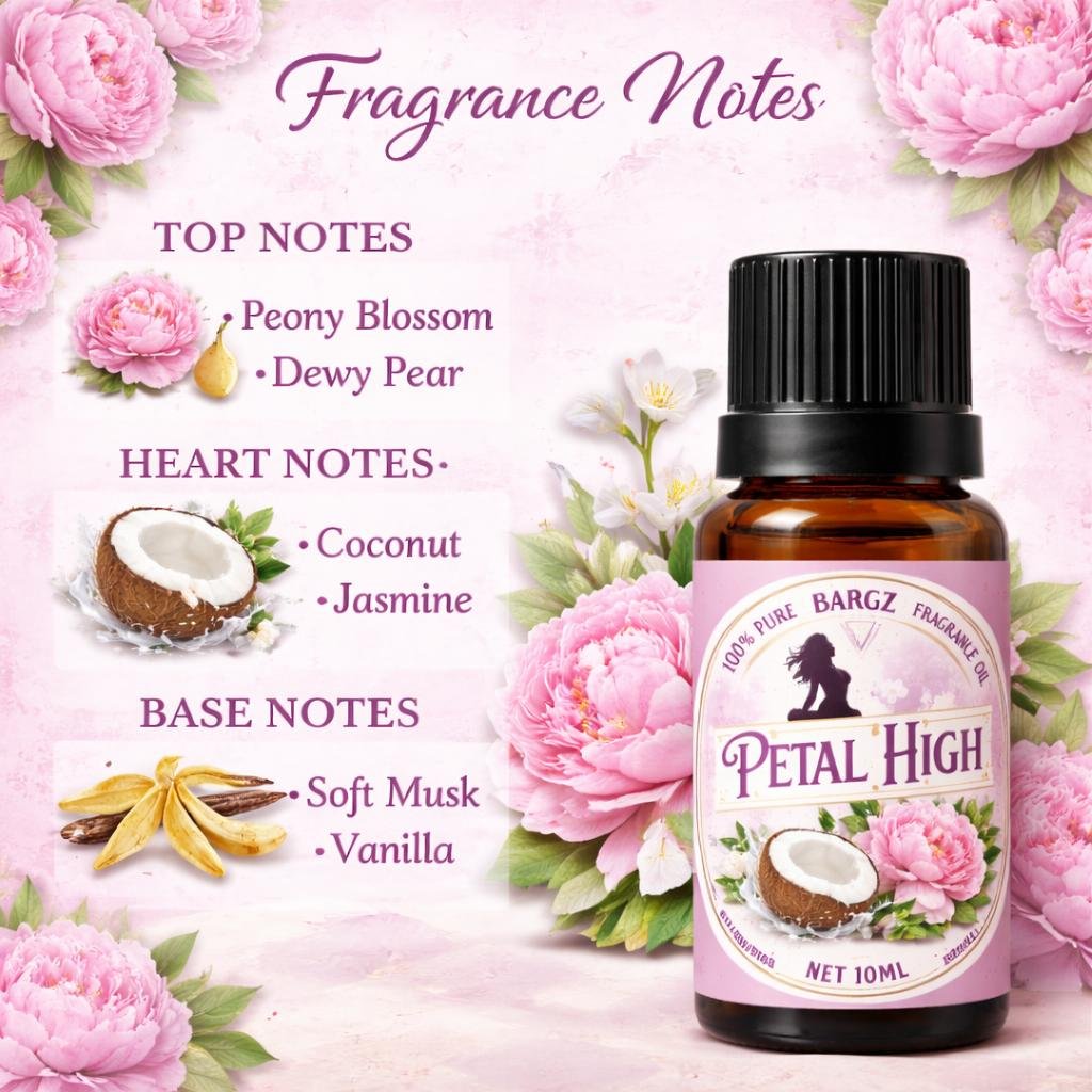 Bargz Petal High Fragrance Oil