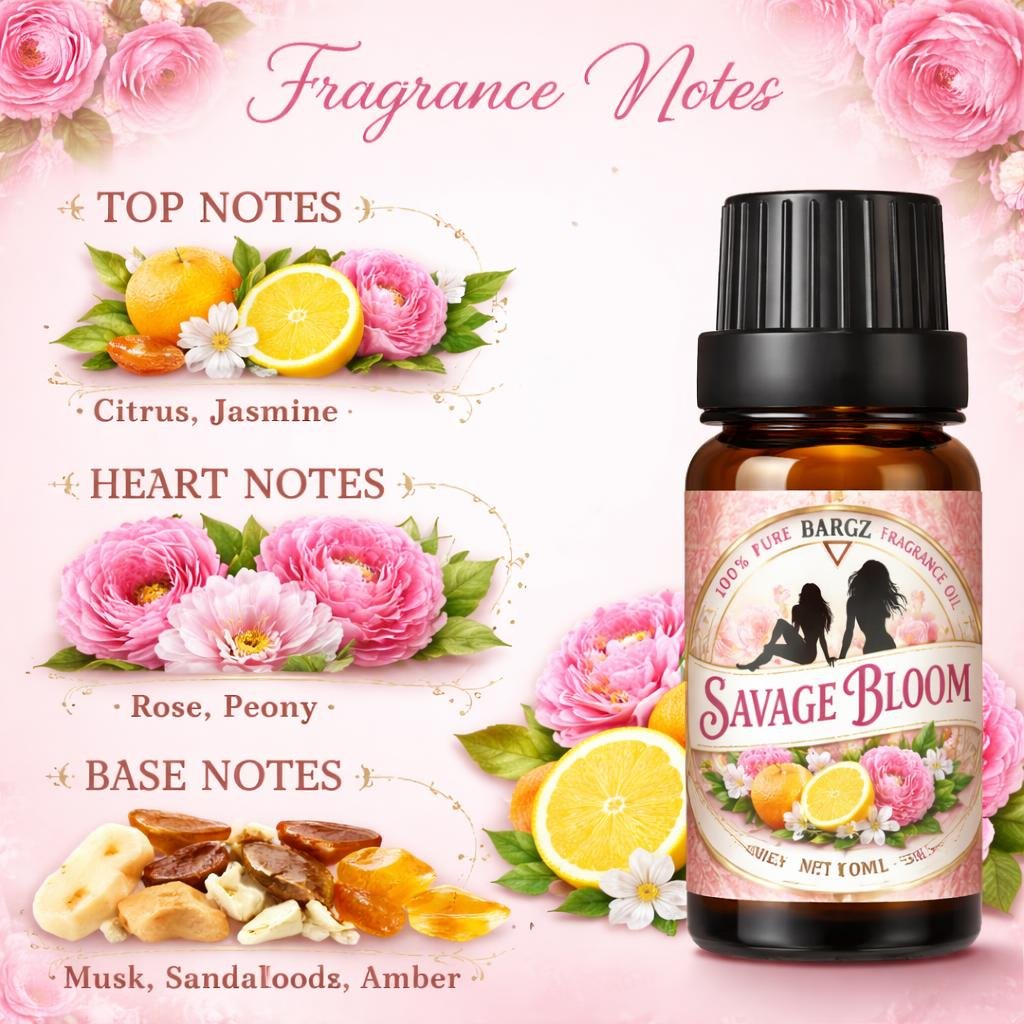 Bargz Savage Bloom Fragrance Oil