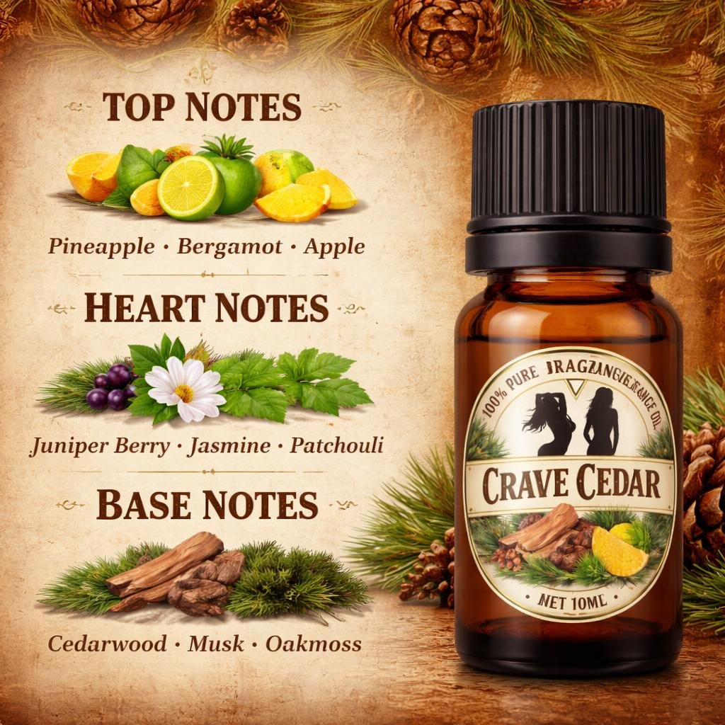 Bargz Crave Cedar Fragrance Oil
