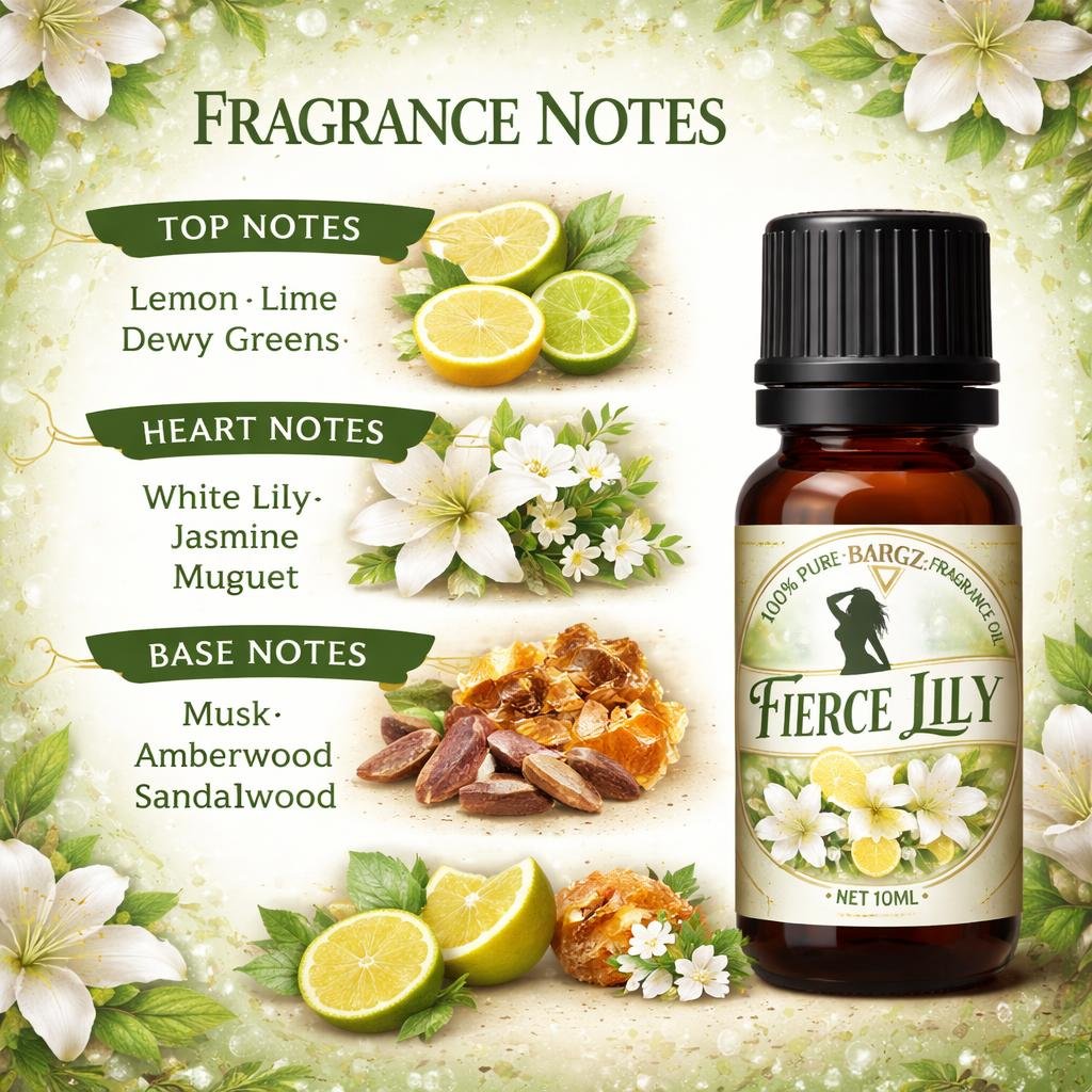Bargz Fierce Lily Fragrance Oil