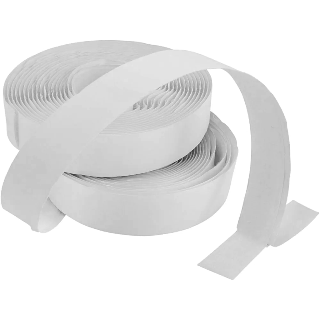 Hook & Loop Tape Roll [1 Inch X 32.8 Feet] with Strong Adhesive