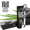 2 Pack Dental Expert Activated Charcoal & Coconut Oil Teeth Whitening Toothpaste, Mint Flavor 4 Oz