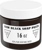 Raw Black Soap Paste - 100% Pure - Best For Treating Rosacea, Rashes, Dryness And Other Skin Conditions - 1 LB