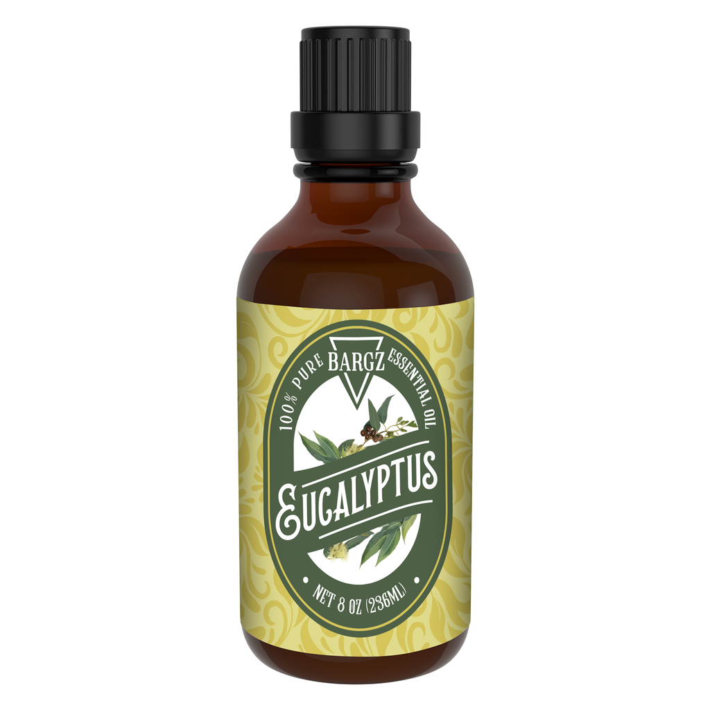 Eucalyptus Essential Oil, Glass Amber Bottle, Powerful Medicinal Oils & Fresh Fragrance