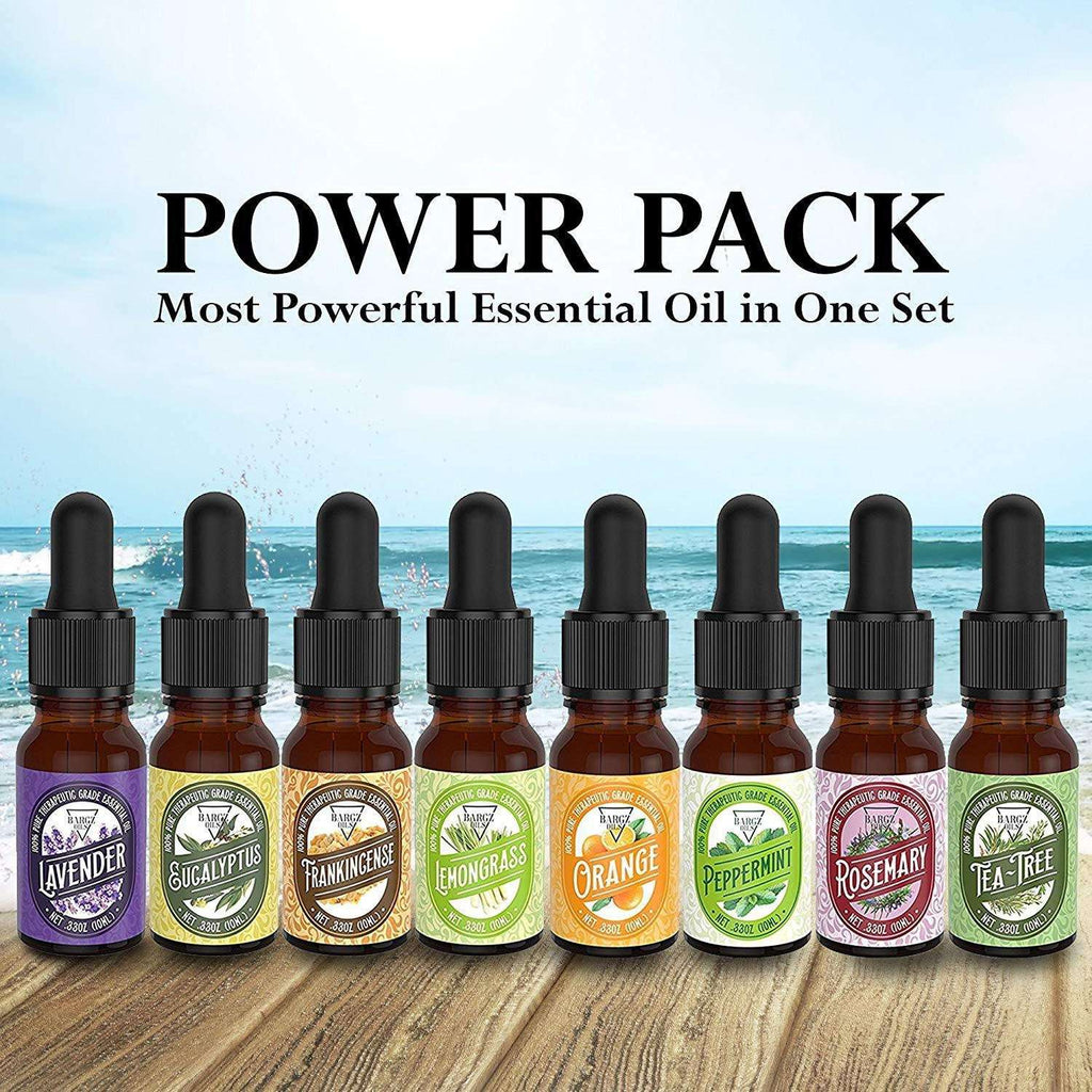 8 Pack Essential Oil Set [RELAXING SCENT] Oil BargzOils 