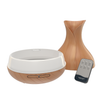 Ultrasonic Essential Oil Diffuser and Air Humidifier - Wood Grain Finish With 7 Color Changing LED Lights