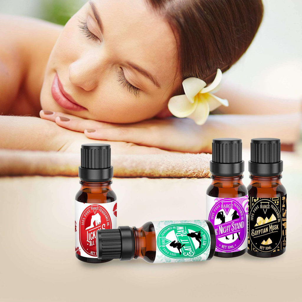 Fragrance Oil Sample Pack [Lick Me All Over | Eat it Raw | One Night Stand | Egyptian Musk]