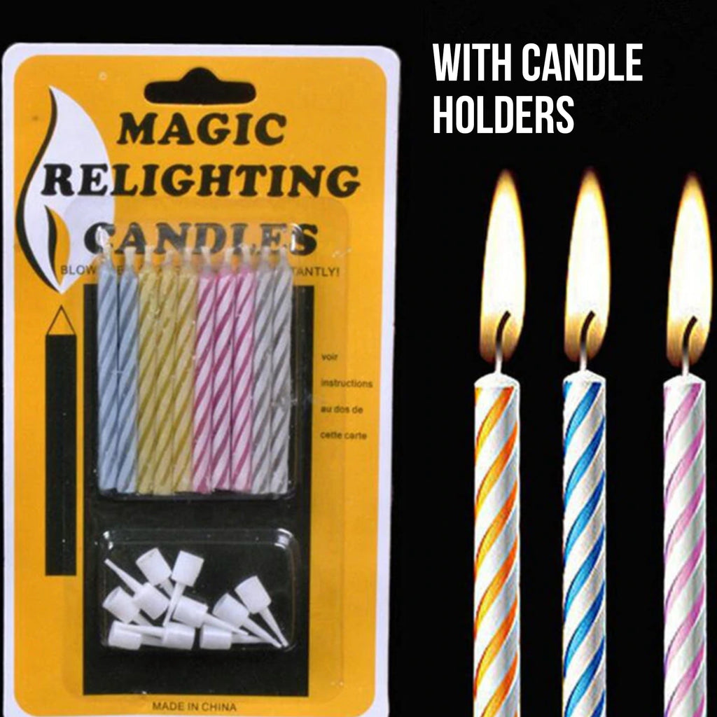 Liplasting 100PCS 2.5/4/5/6/7/9/15/20cm Cotton Candle Wick Smokeless Wick Candle Birthday Candles ,Magic Relighting Candle TSLM1