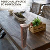 Handmade Incense Burner- 4 Stick Tower Design - Wood