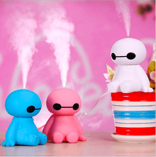 200ML USB Big Hero Baymax Dry Protect Ultrasonic Essential Oil Aroma Diffuser Air Humidifier Mist Maker for Home Office Oil Diffuser BargzOils 
