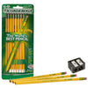 Ticonderoga Pencils #2 Soft Sharpened 10 Ct. Free Sharpener 1 Pack