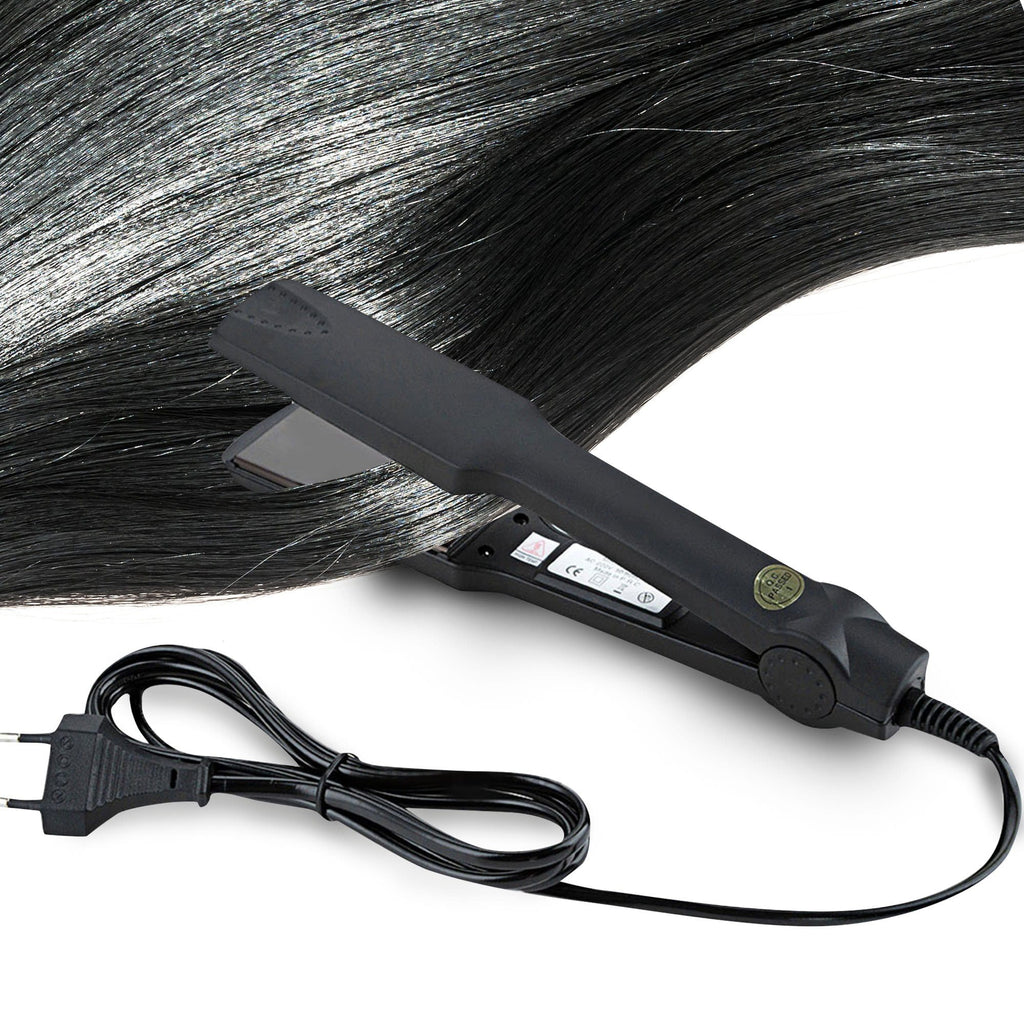 KM - 329 Professional Hair Straightener Tourmaline Ceramic Heating Styling Tool