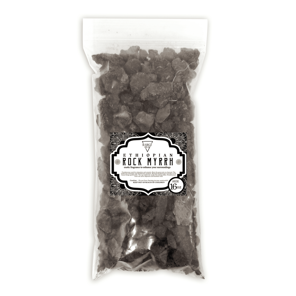 Ethopean Rock Myrrh Resin High Quality Organic Aromatic Resin Tears Rock Incense BargzOils 16 OZ 