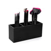 Makeup Brush Holder Strong Acrylic 3-Slot Cosmetics Brush Organizer Lip Gloss Holder for Dresser Bathroom Desktop